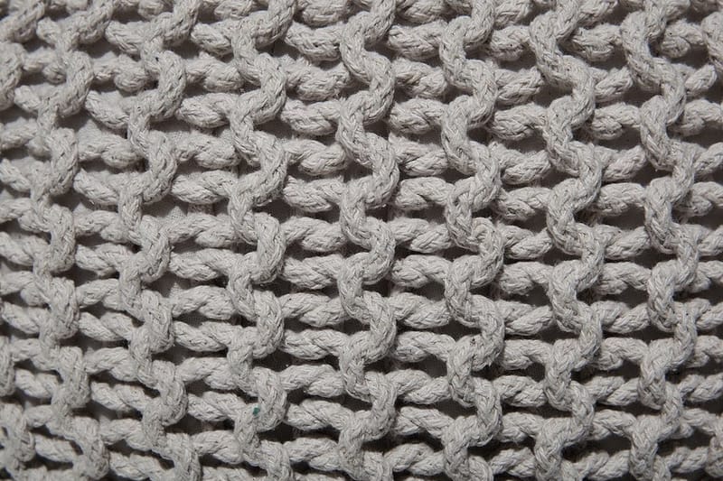 Pute Conrad 50 cm - Grå - Møbler - Stoler - Krakk - Puff