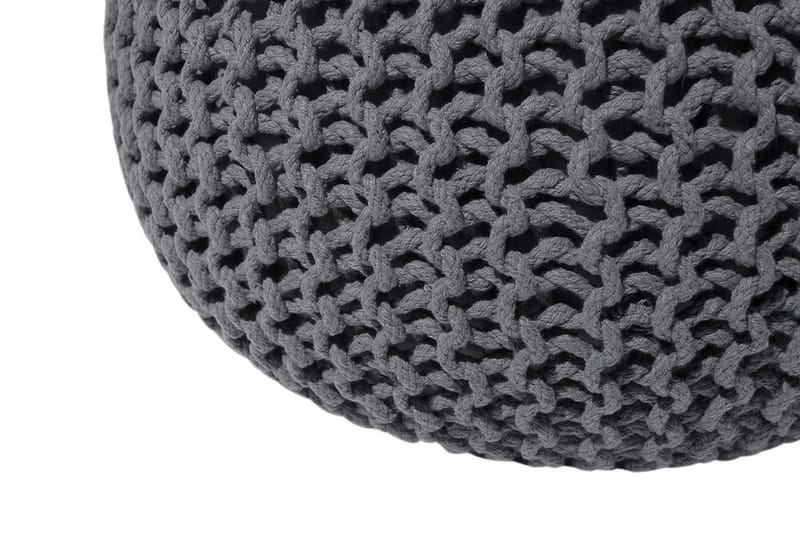 Pute Conrad 50 cm - Grå - Møbler - Stoler - Krakk - Puff