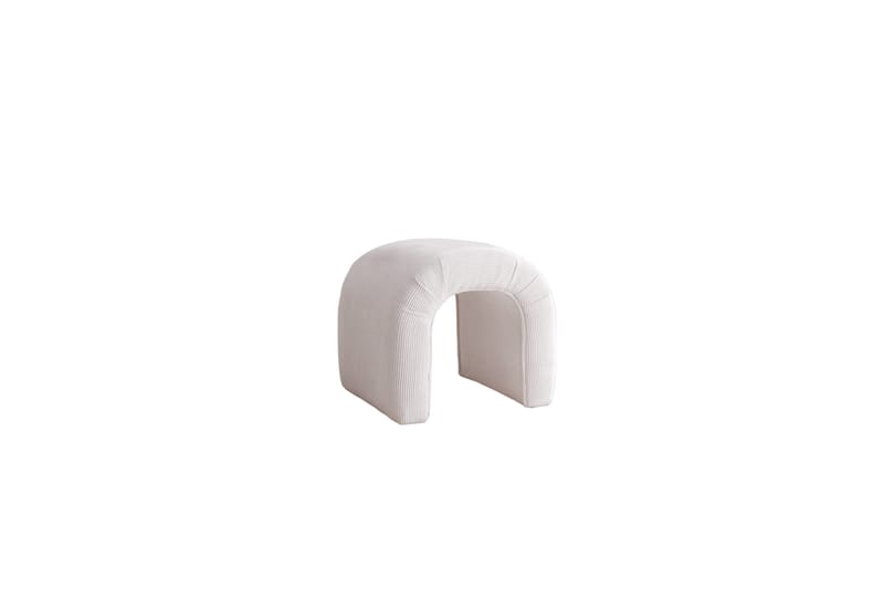 Ramdas Sittepuff 51 cm - Hvit - Møbler - Stoler - Krakk - Puff