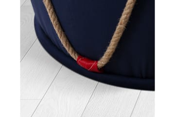 Redlands Sittepuff 42 cm - Blå - Møbler - Stoler - Krakk - Puff