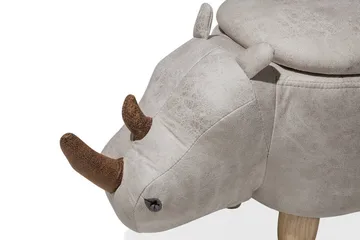 Rhino Puff 60 cm - Grå - Møbler - Stoler - Krakk - Puff