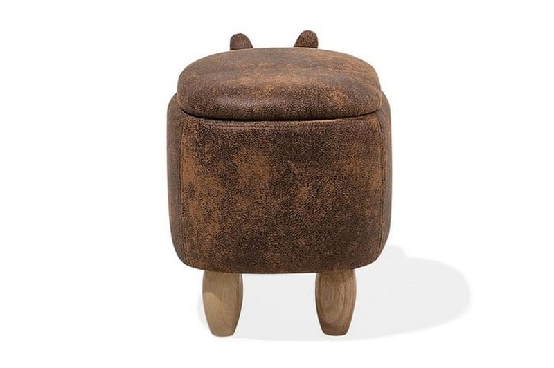 Rhino Puff 60 cm - Brun - Møbler - Stoler - Krakk - Puff