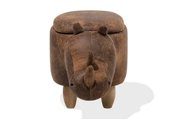 Rhino Puff 60 cm - Brun - Møbler - Stoler - Krakk - Puff