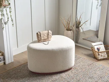 Puff Saco - Lys beige - Møbler - Stoler - Krakk - Puff