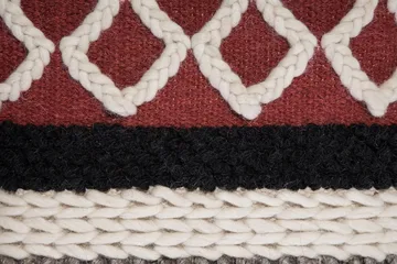 Sager Puff 48 cm - Flerfarget - Møbler - Stoler - Krakk - Puff