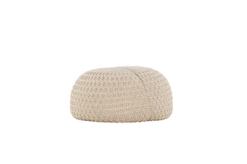 Sam Sittepuff - Beige - Møbler - Stoler - Krakk - Puff