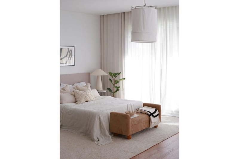 Sandikli Sittepuff 115 cm - Camel - Møbler - Stoler - Krakk - Puff