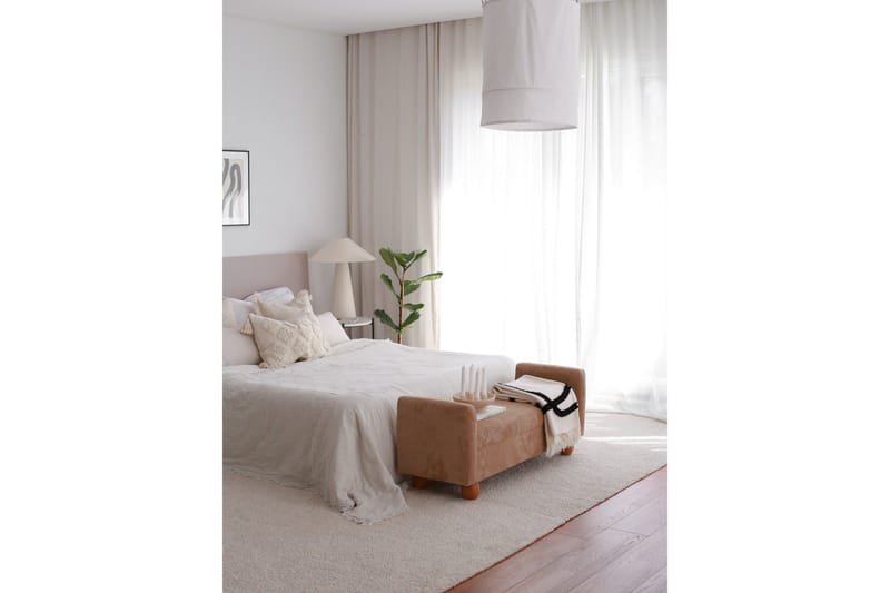 Sandikli Sittepuff 115 cm - Camel - Møbler - Stoler - Krakk - Puff