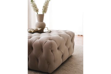 Seban Sittepuff 80 cm - Cream - Møbler - Stoler - Krakk - Puff