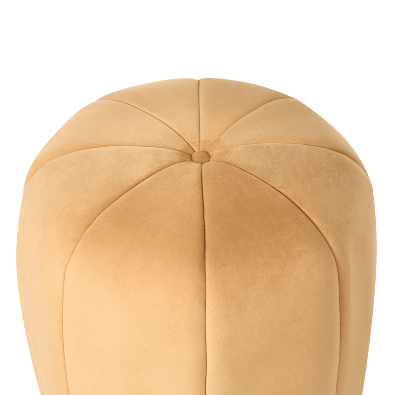 Puff Selby - Sennepsgul - Møbler - Stoler - Krakk - Puff