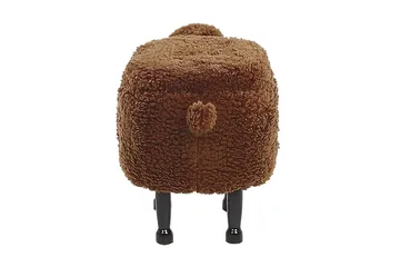 Sheep Sittepuff med Oppbevaring - Brun - Møbler - Stoler - Krakk - Puff
