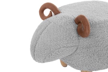 Sittepuff Arod - Grå - Møbler - Stoler - Krakk - Puff