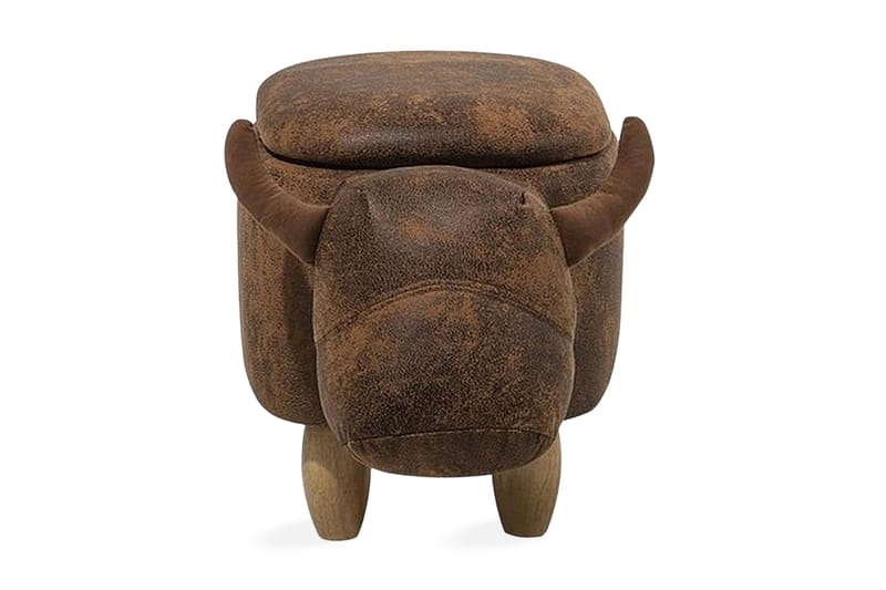 Sittepuff Cow 60 cm - Brun - Møbler - Stoler - Krakk - Puff