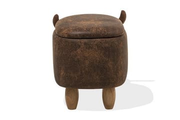 Sittepuff Cow 60 cm - Brun - Møbler - Stoler - Krakk - Puff