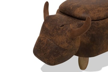 Sittepuff Cow 60 cm - Brun - Møbler - Stoler - Krakk - Puff