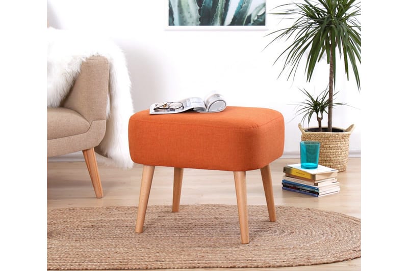 Sittepuff Eastchester 50 cm - Oransje - Puff