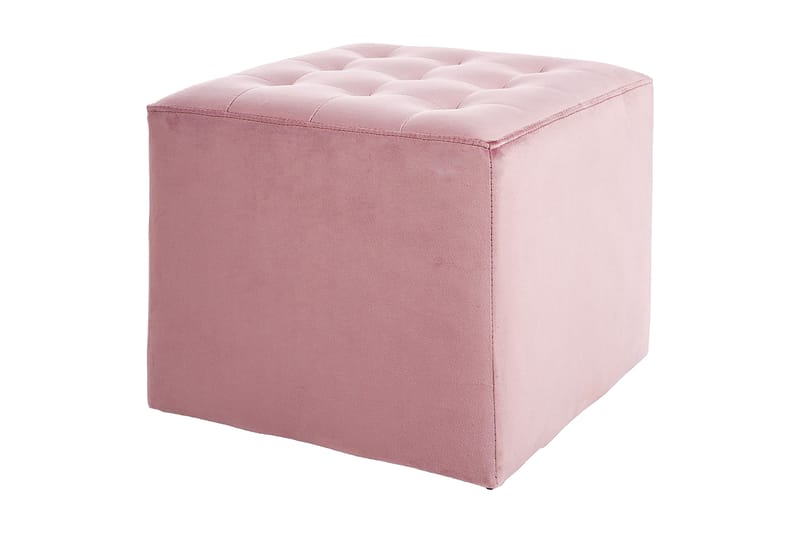 Sittepuff Erriba - Fløyel/Rosa - Puff