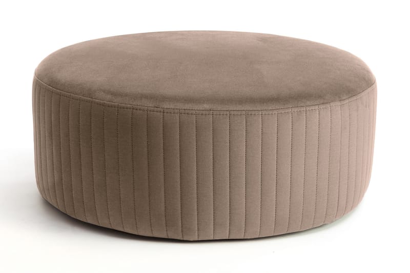 Sittepuff Lardero Rund - Beige - Puff