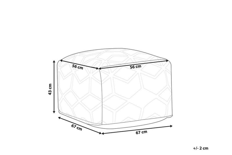 Sittepuff Mamendeieren - Beige / Gull - Puff