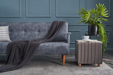 Sittepuff Mojajua - Grå / Natur - Møbler - Stoler - Krakk - Puff
