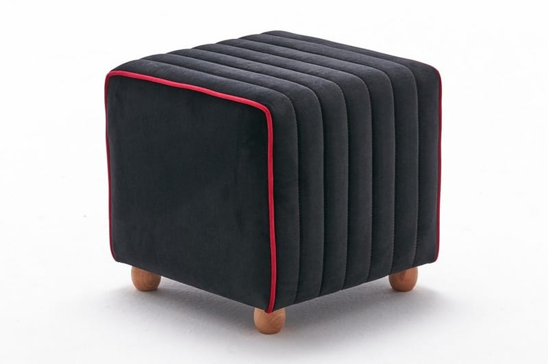 Sittepuff Mojajua - Svart / Natur - Puff