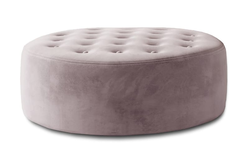 Sittepuff Montona Rund - Rosa - Puff