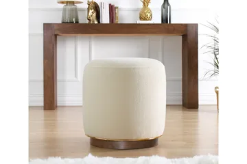 Sittepuff New Britain 42 cm - Beige - Møbler - Stoler - Krakk - Puff