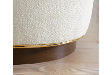 Sittepuff New Britain 42 cm - Beige - Møbler - Stoler - Krakk - Puff