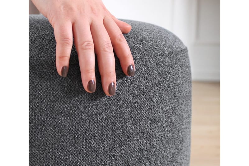 Sittepuff New Britain 42 cm - Grå - Møbler - Stoler - Krakk - Puff