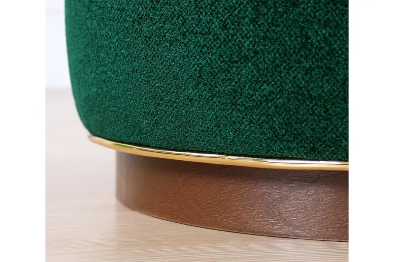 Sittepuff New Britain 42 cm - Mørkegrønn - Møbler - Stoler - Krakk - Puff