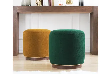 Sittepuff New Britain 42 cm - Mørkegrønn - Møbler - Stoler - Krakk - Puff