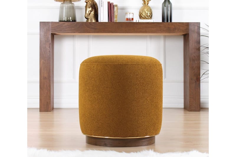 Sittepuff New Britain 42 cm - Olivengrønn - Møbler - Stoler - Krakk - Puff