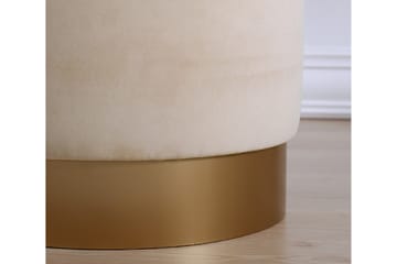 Sittepuff Rockville 40 cm - Beige - Møbler - Stoler - Krakk - Puff