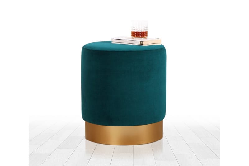 Sittepuff Rockville 40 cm - Blå - Møbler - Stoler - Krakk - Puff