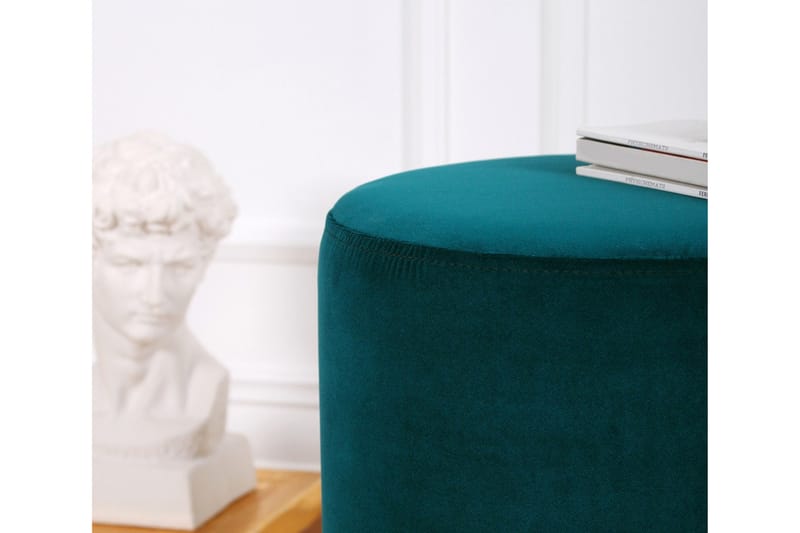 Sittepuff Rockville 40 cm - Blå - Møbler - Stoler - Krakk - Puff