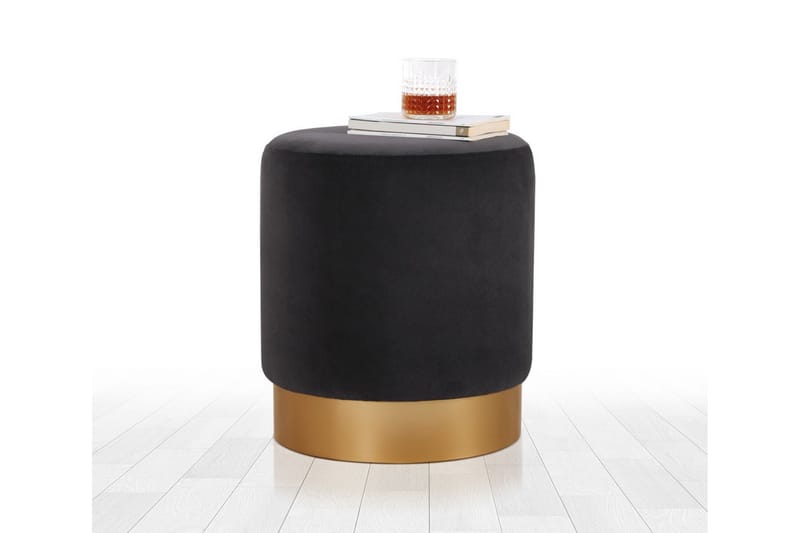 Sittepuff Rockville 40 cm - Grå - Møbler - Stoler - Krakk - Puff