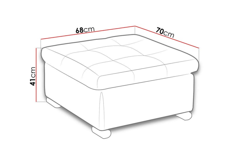 Sittepuff Sororia Vit - Puff