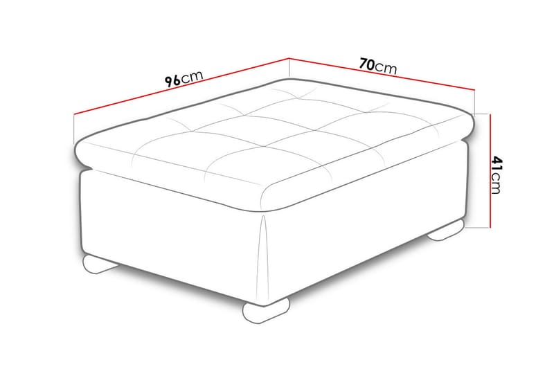 Sittepuff Sororia Vit - Puff