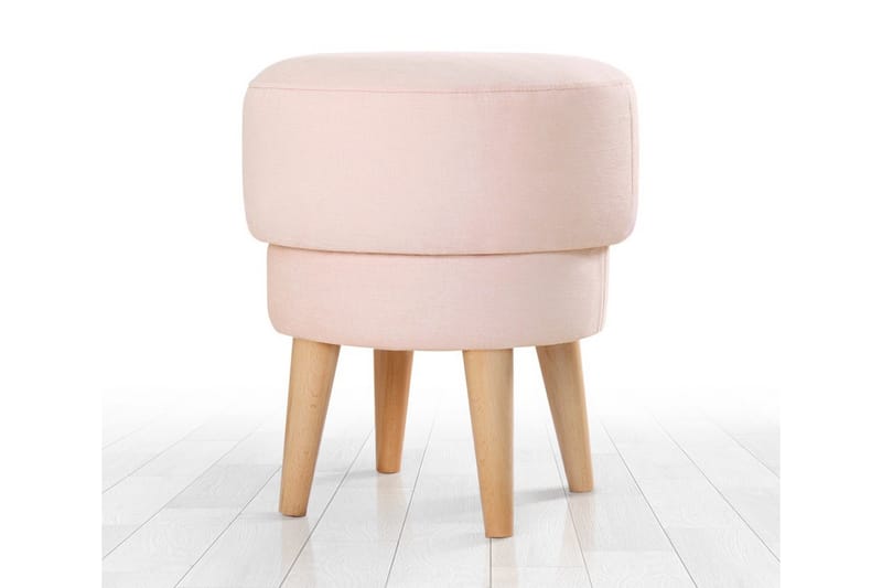 Sittepuff Veccio 47 cm - Rosa - Møbler - Stoler - Krakk - Puff