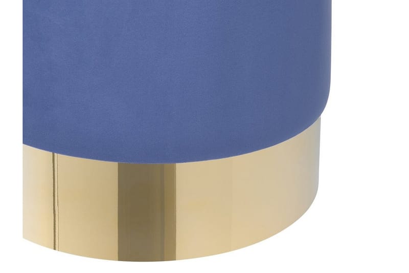 Sophia Sittepuff 39 cm - Blå - Møbler - Stoler - Krakk - Puff