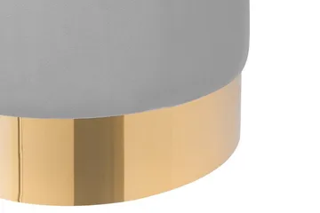 SOPHIA Puff 39 cm - Grå - Møbler - Stoler - Krakk - Puff