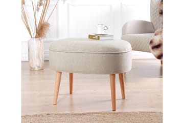 Sparks Sittepuff 63 cm - Beige - Møbler - Stoler - Krakk - Puff