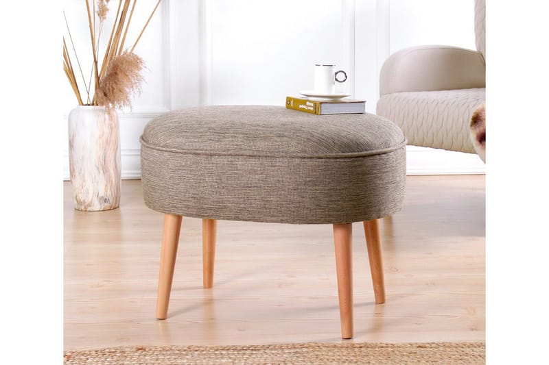 Sparks Sittepuff 63 cm - Brun - Møbler - Stoler - Krakk - Puff