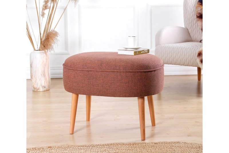 Sparks Sittepuff 63 cm - Rød - Møbler - Stoler - Krakk - Puff