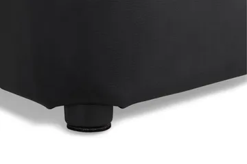 Square Puff Lær - Svart - Møbler - Stoler - Krakk - Puff