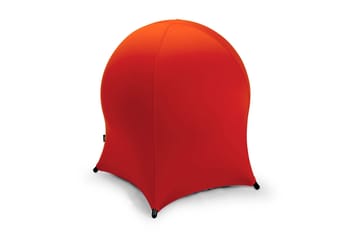 Stol JELLYFISH 55x55xH63cm rød - Møbler - Stoler - Krakk - Puff