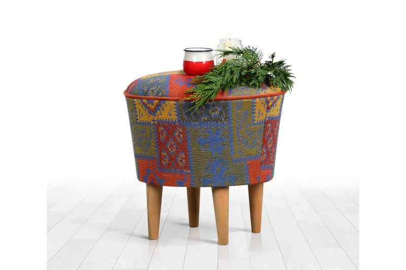 Sweetwater Sittepuff 42 cm, Rød/Blå