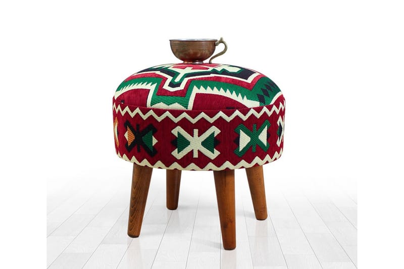 Tarrytown Sittepuff 46 cm, Flerfarget