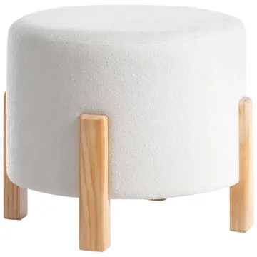 Puff Terry - Off-White - Møbler - Stoler - Krakk - Puff