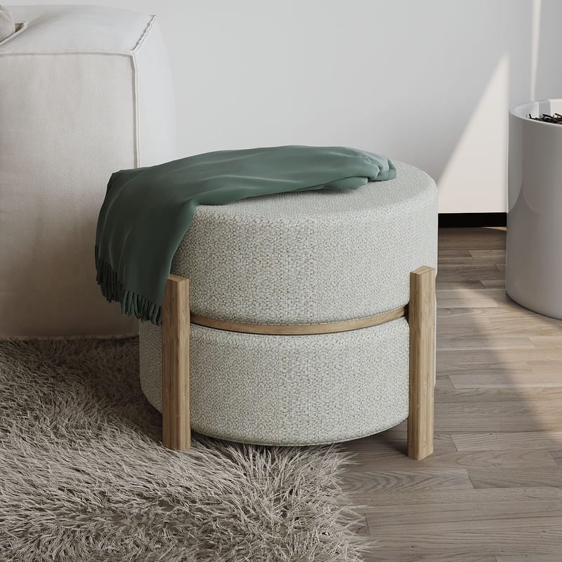 Tuffet Atelier Del Sofa - Møbler - Stoler - Krakk - Puff